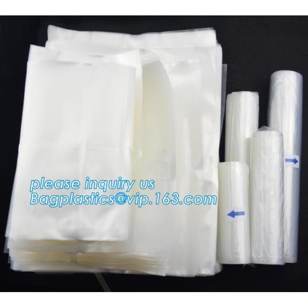 vacuum heat sealing bag Embossed Vaccum Compressed Bag Recyclable Plastic Vacuum Sealer Bags For Food Reusable Food Vacu