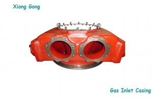 China Gas Inlet Casing Two Hole Turbo Rear Housing for Ship Diesel Engine wholesale