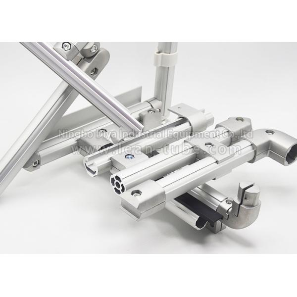 28MM Diameter Lean Tube Aluminium Pipe Cold Rolled 0.8 - 2.0mm Thickness