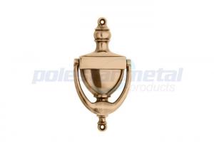 China Exterior Traditional Door Hardware Parts Antique Brass Knocker 6 1/4 on sale