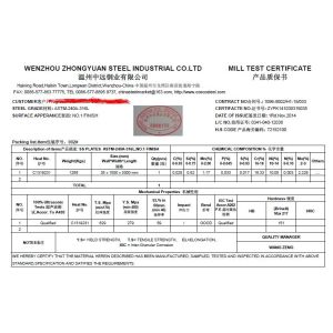 HAINER STEEL INDUSTRIAL CO.,LIMITED Certifications