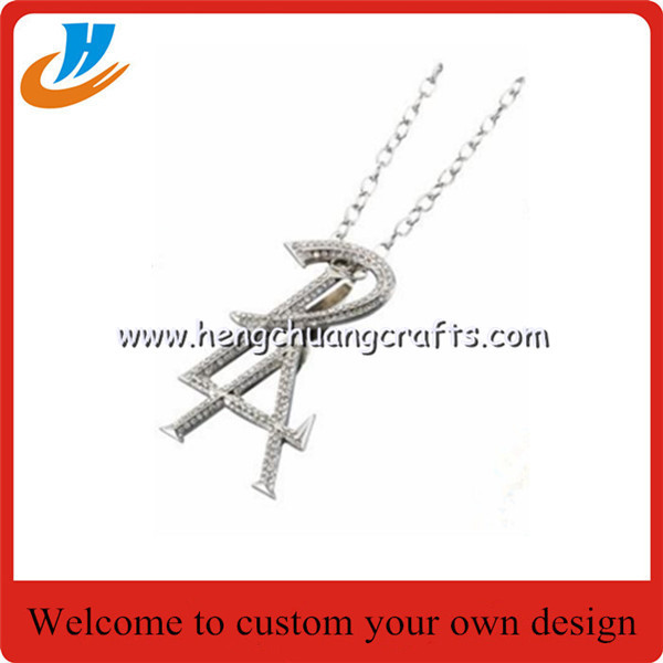 Zinc alloy Fashion Jewelry metal Bracelet with Diamond for custom