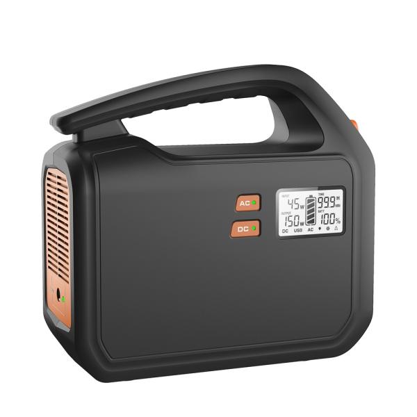 Best Battery Powered Generator 150W Powered Lithium Ion Battery Portable Power Stations for Outside