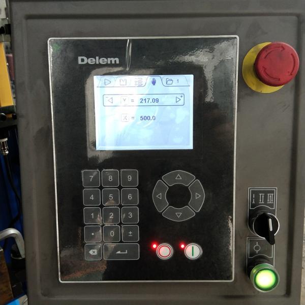 7.5kw 3200mm Hydraulic Sheet Bending Machine 100 Ton Power Press Brake 8times/Min