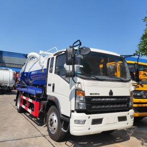 China Sinotruck howo Vacuum Septic Tank Sewer Sewage Suction Truck wholesale