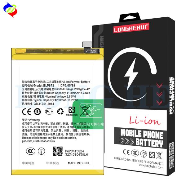 Stock BLP673 4230mAh Mobile Phone Battery for OPPO A12 A31-2020 A12-2020 AX5 AX7 A12E