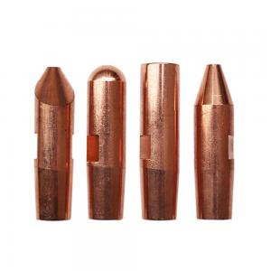 China Copper Solder Custom Weld Electrode Tip Welding Accessories Spot Welder Tips wholesale