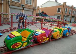 China Space Shuttle Shape Kiddie Roller Coaster Marked With Modern Interchange Track on sale