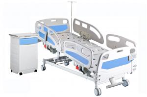 China Multifunctional Electric Height Adjustable Bed Hospital ICU Bed With IV Pole wholesale