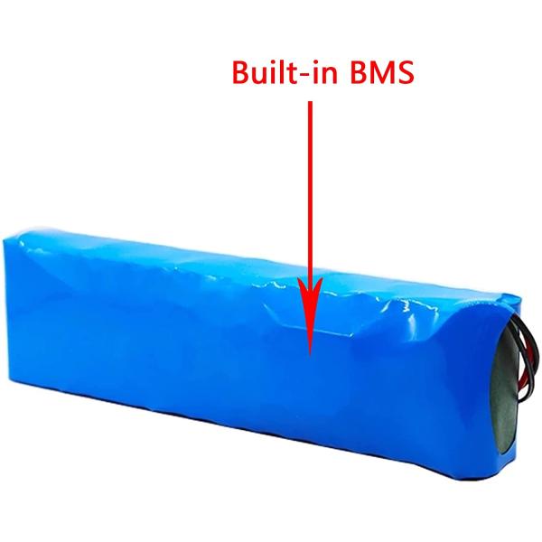 1.5kg Vehicle Lithium Battery 18650 36v 10ah Lithium Ion Battery Pack MSDS