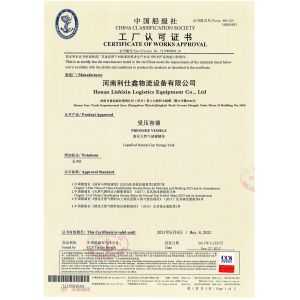 Henan Lishixin Logistics Equipment Co., Ltd. Certifications