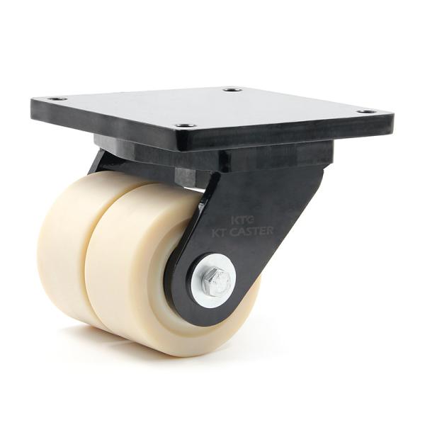 durable 3800kg dual wheel casters Heavy Duty Outdoor Castors 200mm