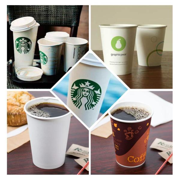 Cup Stock Paper 250g + 15g PE Coated Papers For Paper Plates Cups Bowls Tableware