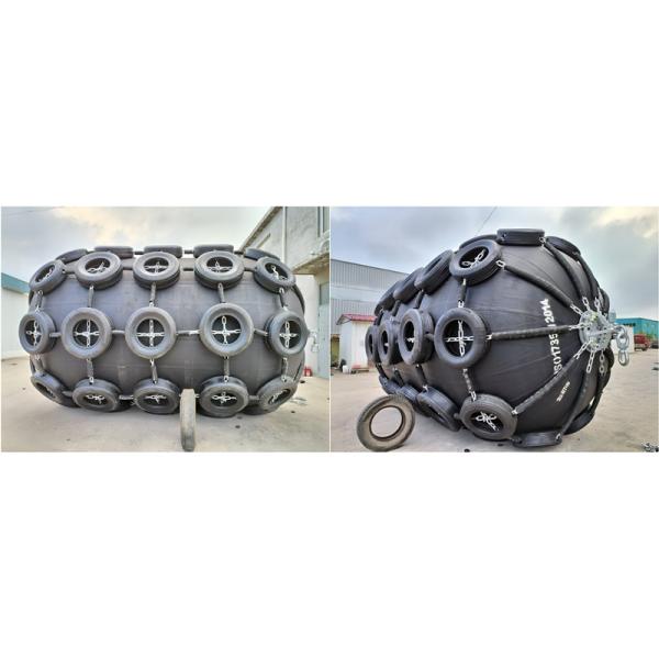 2.5x4m Marine Inflatable Fender , Berthing Inflatable Dock Bumpers