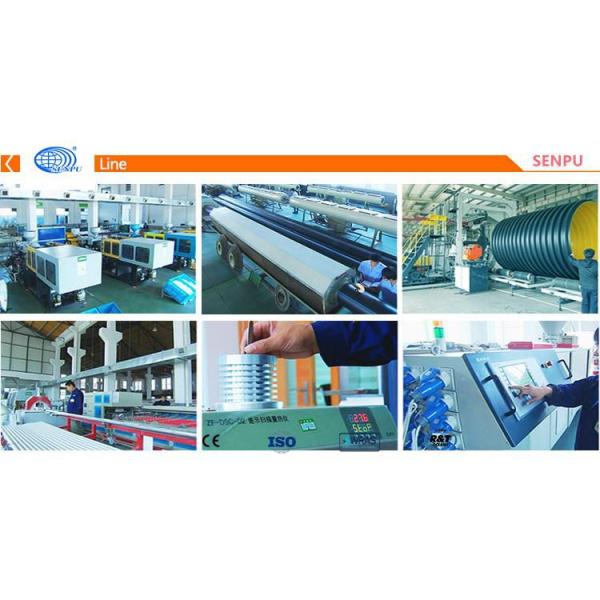 High Strength HDPE Corrugated Pipe Flameproof Waterproof Double Wall Sewer Pipe