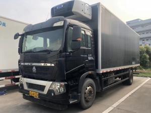 China HOWO 10 Wheels 6*4 Used Refrigerator Truck Freezer Refrigerated Container Truck For Sale wholesale