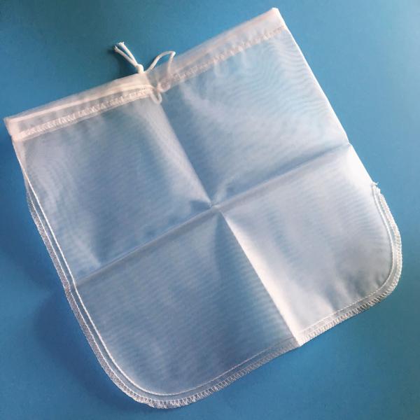 200 Micron Nylon Mesh Filter Bags For Fruit Juice / Vegetable Juice Filtration