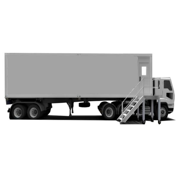 ISO Mobile PCR Cabin Laboratory 30 KW Prefab Cleanroom Container with Cleanroom Wall System