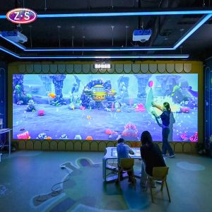 China Multiplayer AR Interactive Games Projection Immersive Interactive Wall Drawing on sale