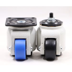 540KG Height Adjustable Castor Wheels 72mm Machine Leveling Casters