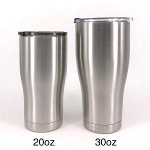 China 20oz 30oz Double Wall Insulated Bottle , Stainless Travel Mug Easy To Carry wholesale