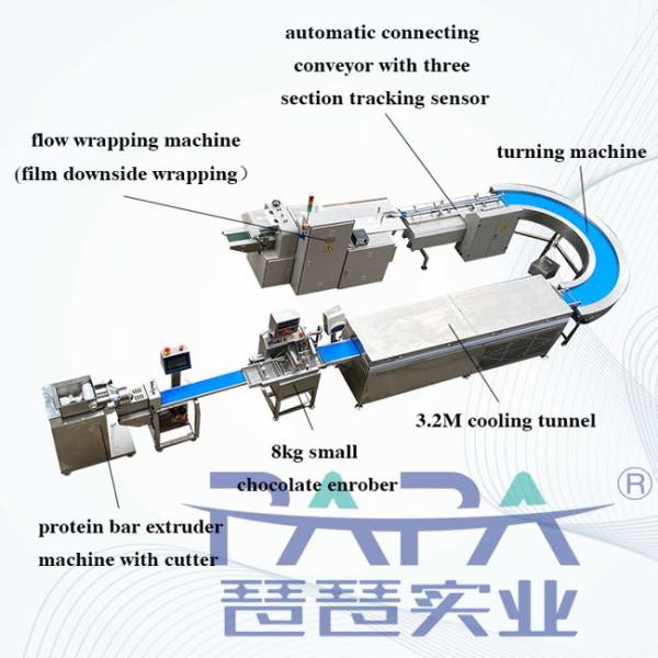 Fully Automatic Chocolate Energy Bar Making Machine