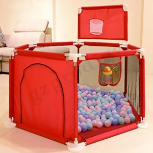 China Foldable Multicolor Portable Baby Playard Fence Oxford Fabric Material wholesale