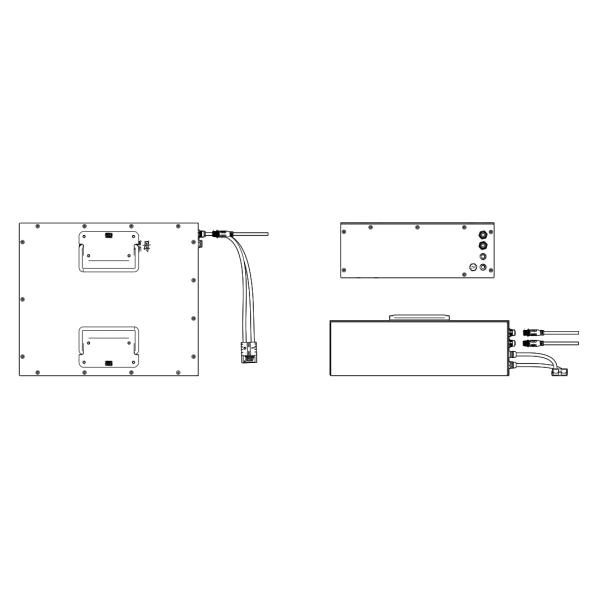 High Temperature LFP 48V 50Ah LiFePO4 Lithium Battery pack for logistics aGV