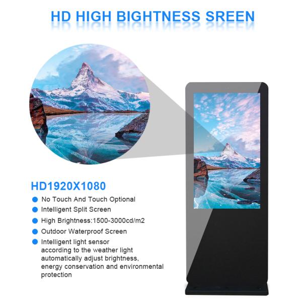 43inch Outdoor Stations Waterproof Digital Signage Display LCD Electric Car Charging Pile