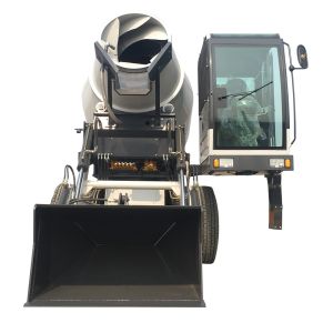 Durable Front Loading Self Loading Concrete Mixer Truck H4000A 4m3