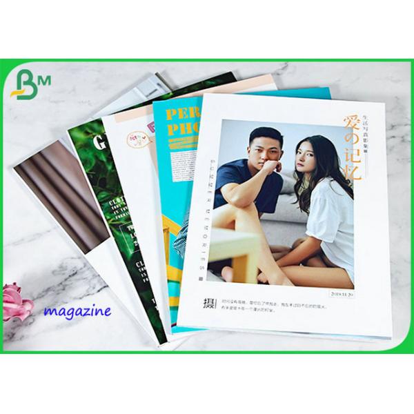 80gr 140gr Virgin Pulp Style Matte Art Paper For Magazine Printing 