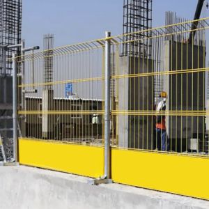 China 100*200mm Quick Install Edge Protection Barrier With Safety Compliance wholesale