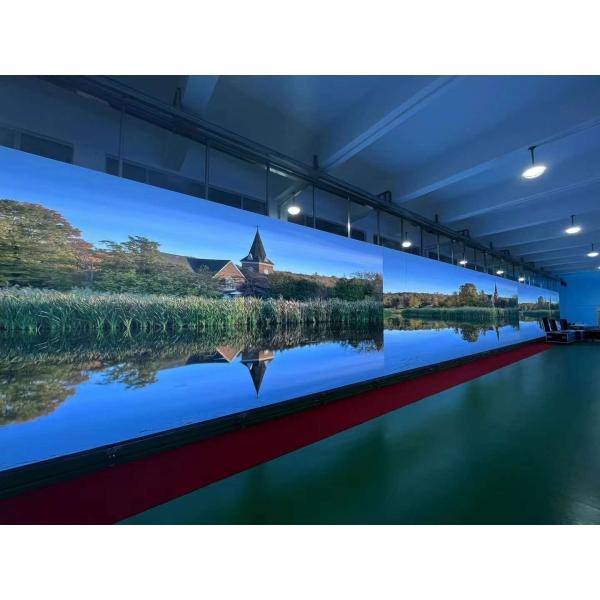 112896 Dot/m2 Density High Definition Indoor LED Display with Best Viewing Angle 2m-10m
