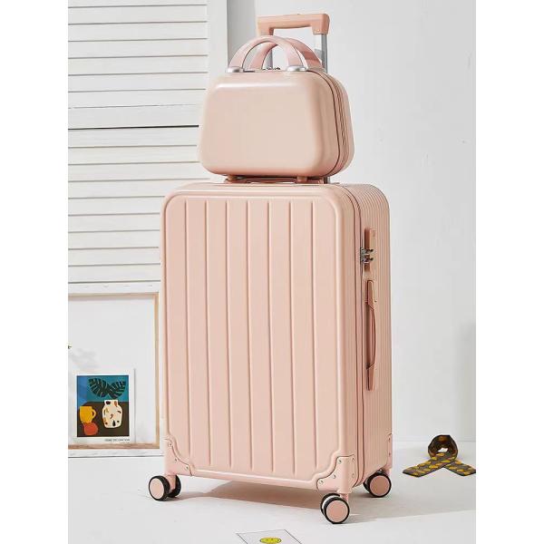 Mute Password Suitcase Green Large-capacity Luggage Set for Women Students Soft Handle Durable Thick Material Universal Spinner Wheels