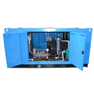 China 55KW Water Jetting Unit 500bar High Pressure Water Blasting Machine wholesale