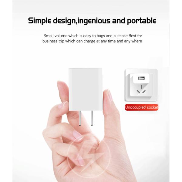 CCC charger 5V2A charging head 3C certification single USB plug direct charge flat phone household charger