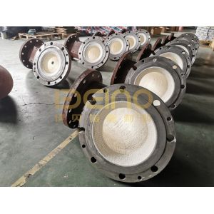 Buy cheap Corrosion Resistance Wear Resistant Ceramic Pipe Ceramic Tee from wholesalers