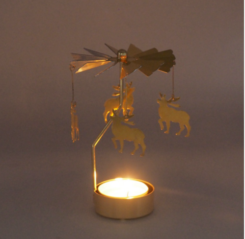 Decorative 26g H12cm Metal Modern Candle Holder