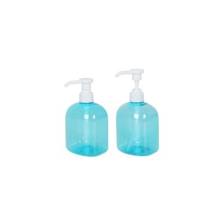 Dosage 2.0cc Refillable Clear 500ml Shower Gel Bottle