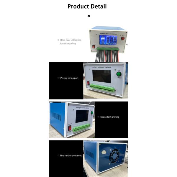 24S 4A Intelligent Fully Automatic Equalizer Lifepo4 Battery Voltage Measurement