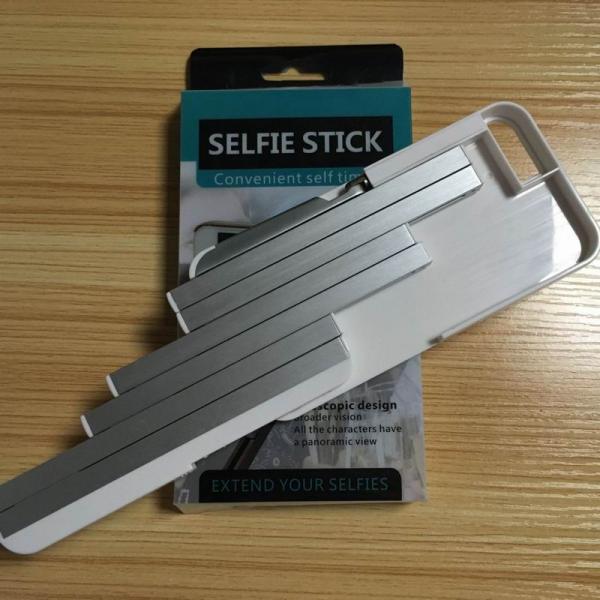2016 new arrival bluetooth phone case with selfie stick for iphone 6/6s