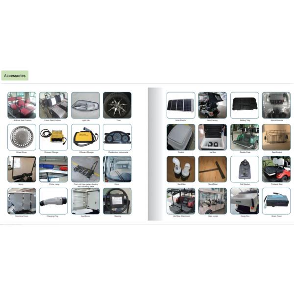 ODM/OEM 4 Seater off Road Electric Lifted Hunting Golf Cart