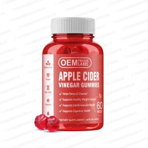 China Apple Cider Vinegar Gummies Leptin Fat Elimination Tablets on sale
