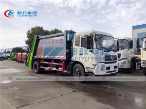 China Dongfeng Left Hand Driving 8 Tons Garbage Compactor Truck wholesale