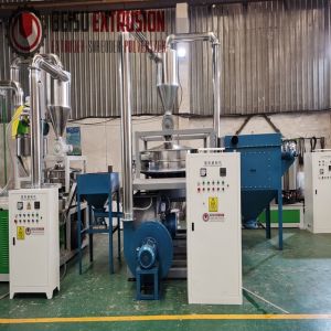 China 80 Mesh Disc Blade PVC Pulverizer Machine 500kg/H on sale