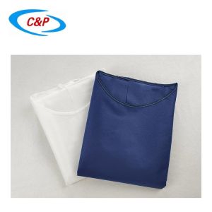 Blue Hospital Nonwoven Medical Gown For Isolation Bulkbuy