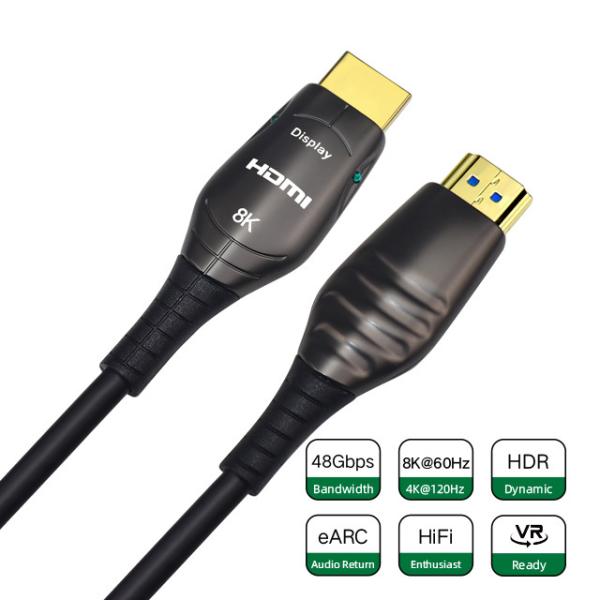 OM3 4.2 4.8mm 10 30m hdmi 8k cable 8k 60hz 4k 120hz HDMI CABLE