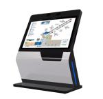 automatic motherboard standing self service printer kiosk/information terminal