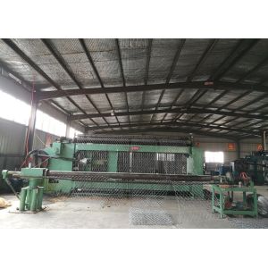 Green / Grey Hexagonal Gabion Box , Double Twist Gabion Mesh Baskets