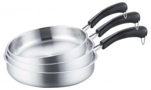 China Customk Stainless Steel Saute Pan , Fashional Design Stainless Steel Skillet wholesale